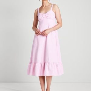 kate spade seersucker bow dress